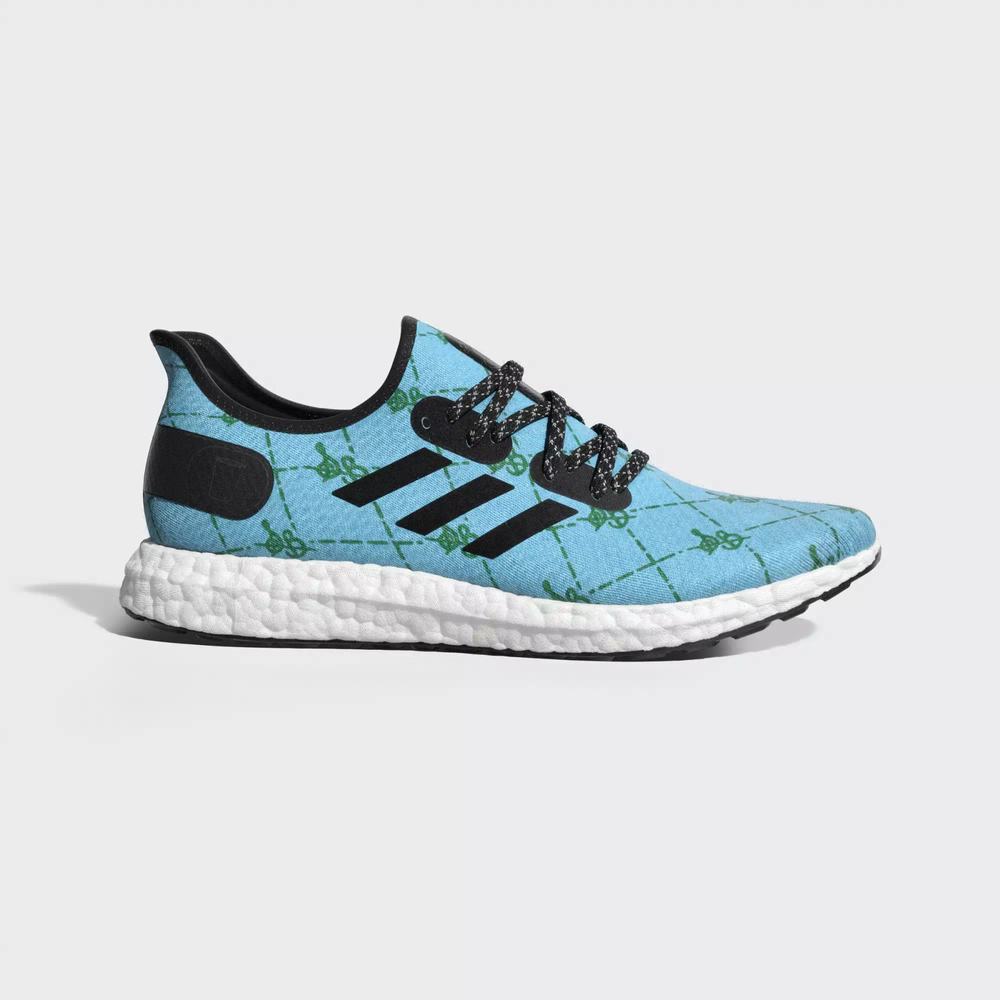 Adidas SPEEDFACTORY AM4 Sadelle's Tenis Para Correr Azules Para Hombre (MX-83487)